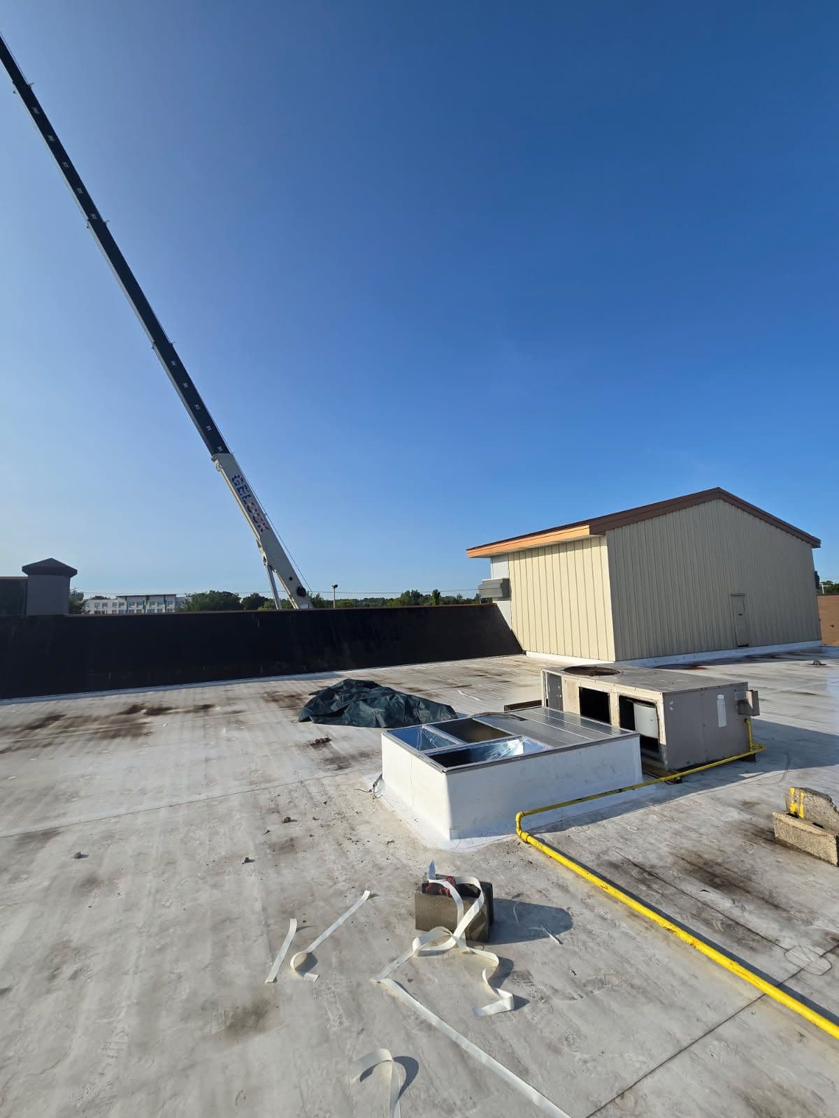 Successful Rooftop HVAC Unit Installation image